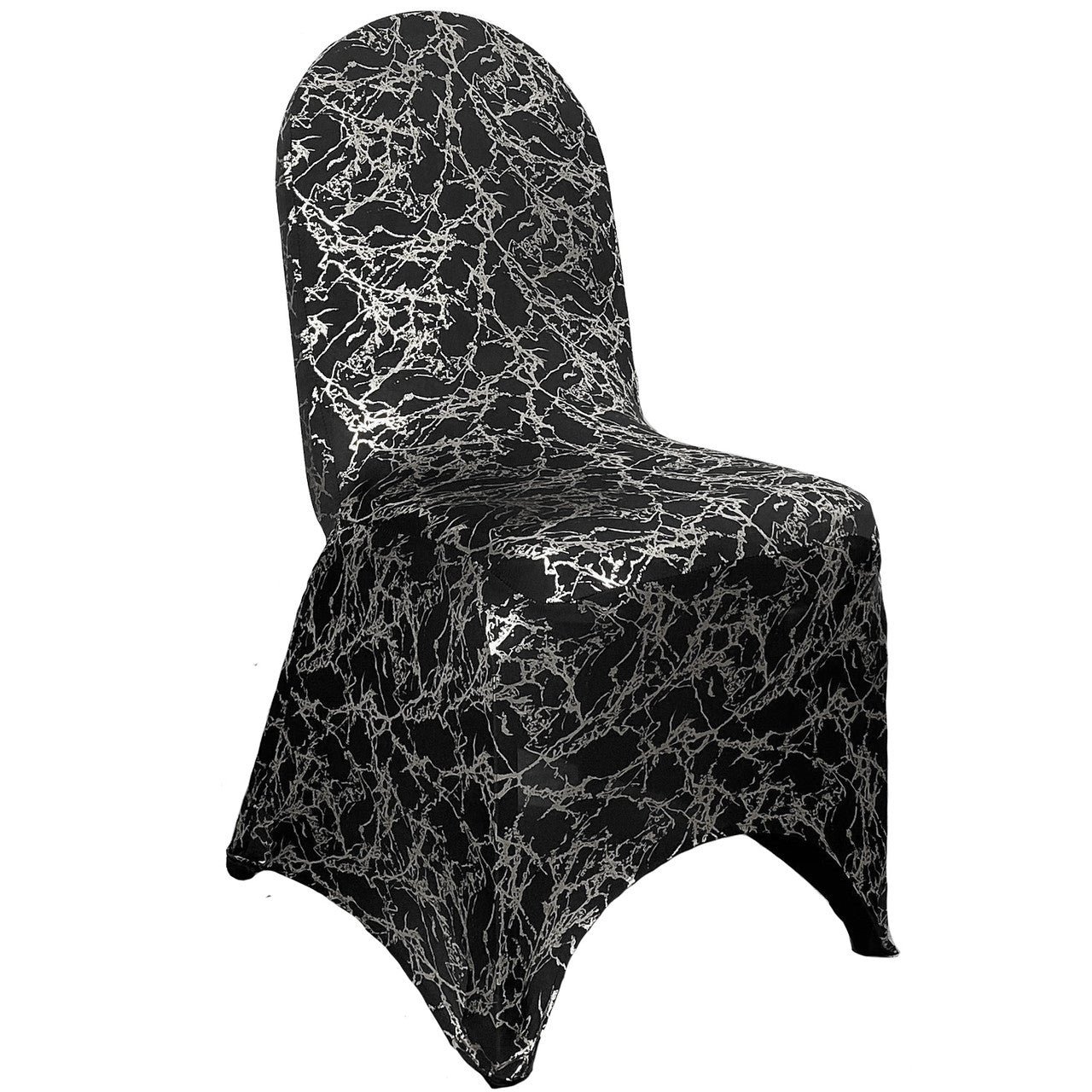 Black Spandex chair covers