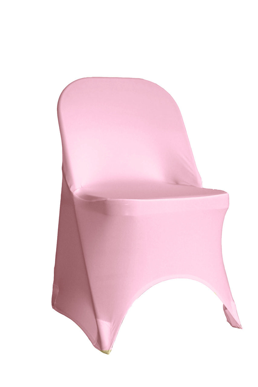 Pink spandex Banquet chair covers wholesale