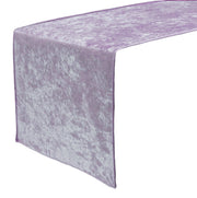 14 x 108 Inch Velvet Table Runner Lavender