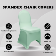 Stretch Spandex Banquet Chair Cover Mint