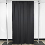 Stretch Spandex 10ft x 60" Drape/Backdrop Black