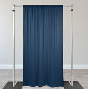 Stretch Spandex 8ft x 60" Drape/Backdrop Navy Blue