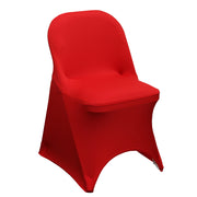 Stretch Spandex Folding Chair Cover Red